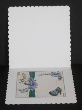 The Floral Green Shoes by Joan Prince