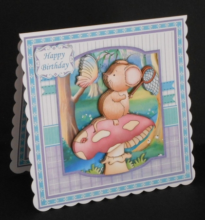 CUTE MICE 7.5 Decoupage & Inserts Bumper Kit (All New Designs set 2) by Joan Prince