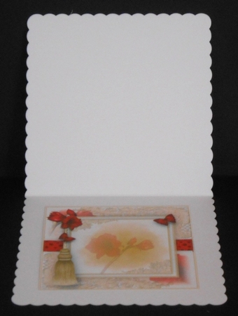 Amaryllis 7x7 Card Front Kit by Joan Prince