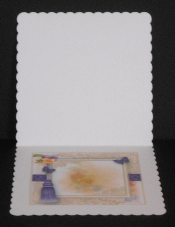 Pansy 7x7 Card Front Kit by Joan Prince