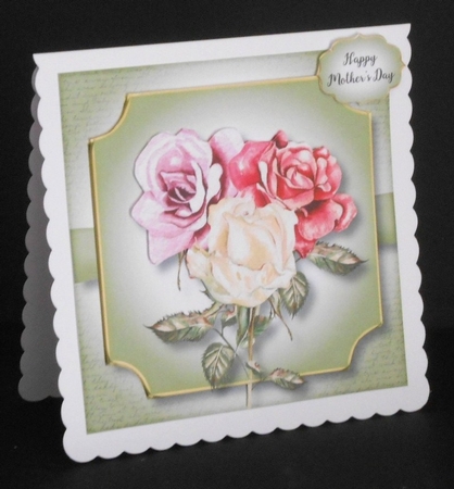 Pretty Rose Trio by Joan Prince