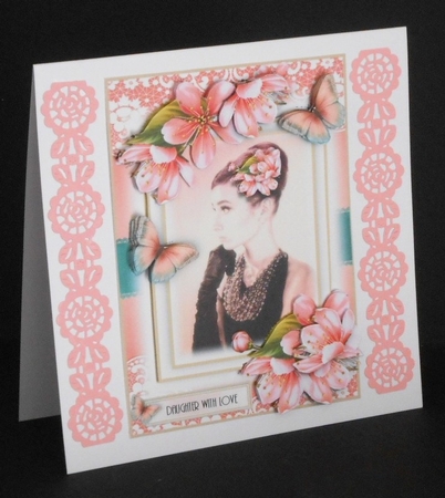 Classy Lady Card Front Kit by Joan Prince