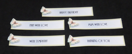 7x7 pretty Floral Teacup Card Kit by Joan Prince