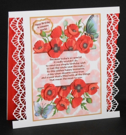 Poppies for your birthday by Joan Prince