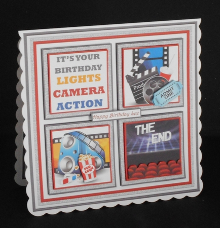 MOVIE NIGHT 7.5 Quick Layer Card & Ages Mini Kit by Joan Prince