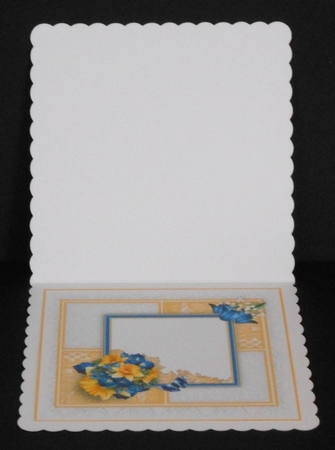 Spring Flora and Lace Squares Card Kit by Joan Prince