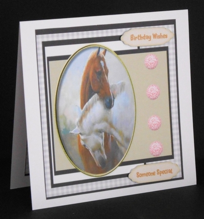 Beauiful Loving Horses  by Joan Prince