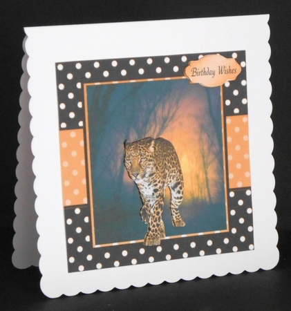 Running Leopard by Joan Prince