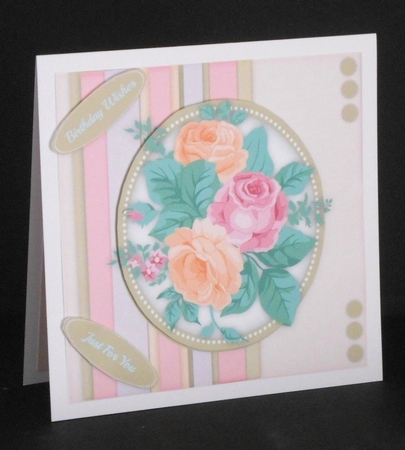 Water Coloured Roses 1 by Joan Prince
