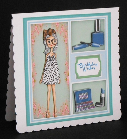  Miss Trendy  Girl 2 by Joan Prince