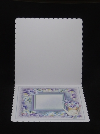 The Pansy Teapot Card Kit by Joan Prince