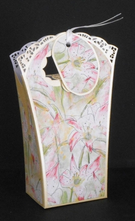 STARGAZER LILIES BACKGROUND/BACKING PAPER: A4 with Commercial Use by Joan Prince