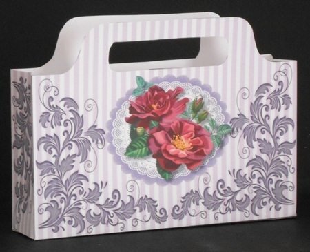 Lovely Lilac Tote Bag by Joan Prince