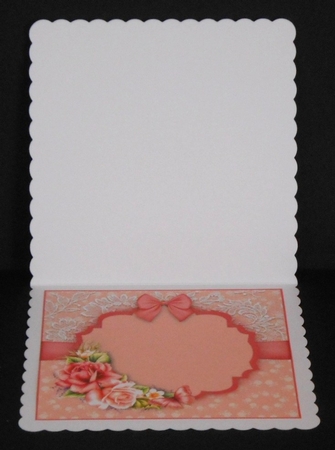 Pink Rose Cupcake Card Kit by Joan Prince