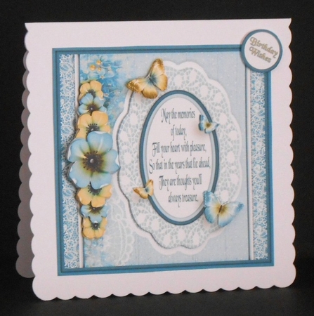 Vintage Shabby Floral Card Kit 1470 by Joan Prince