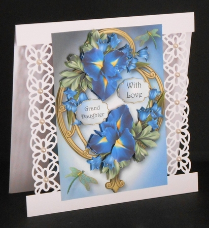Floral Golden Frame Bumper Kit 1 by Joan Prince
