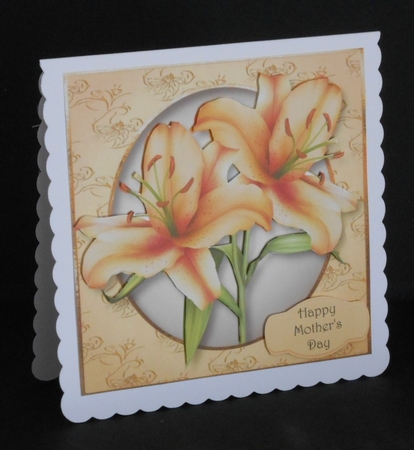 Beautiful Lilies Square Bumper Kit by Joan Prince