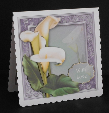 Beautiful Lilies Square Bumper Kit by Joan Prince