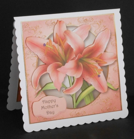Beautiful Lilies Square Bumper Kit by Joan Prince