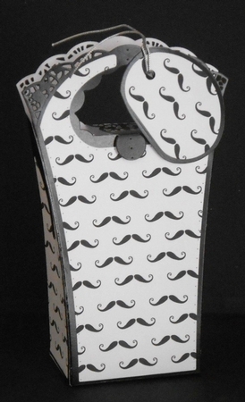 Moustache Background Paper by Joan Prince