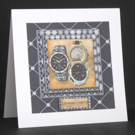 Male card Time 2 by Joan Prince
