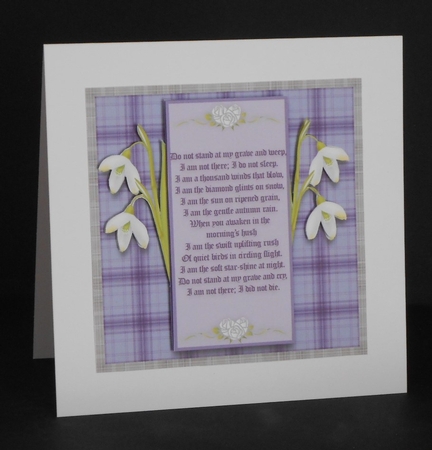 SYMPATHY SNOWDROPS by Joan Prince
