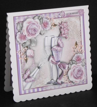 1st Wedding Anniversary/Wedding Day Card Kit by Joan Prince