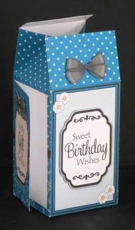 3D Spots & Flowers Milk Carton Treat Box Mini Kit by Joan Prince