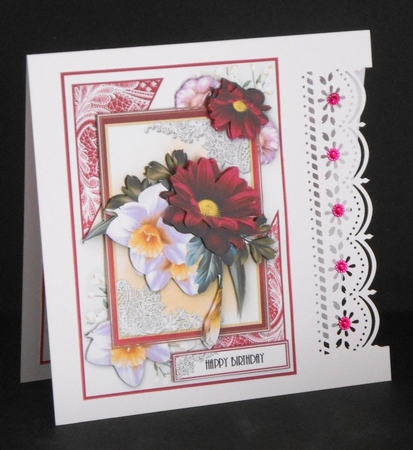 A5 Spring Flora Card Kit by Joan Prince