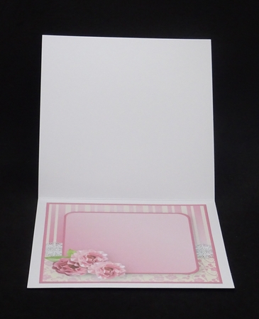 Pink Posy - Decoupage Card Mini Kit by Joan Prince