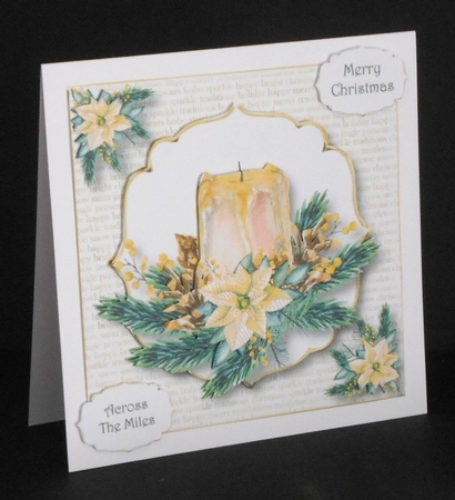 White & Gold Christmas Bumper Kit 2 by Joan Prince