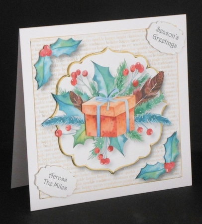White & Gold Christmas Bumper Kit 2 by Joan Prince