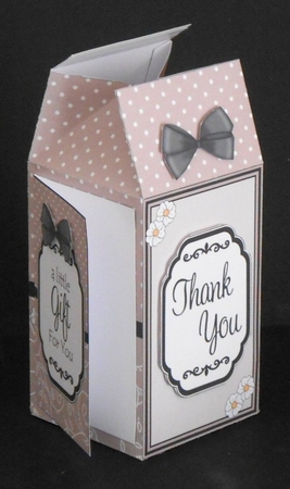 3D Spots & Flowers Milk Carton Treat Box Mini Kit by Joan Prince