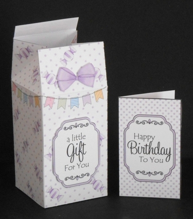 3D Sweet Treats Milk Carton Treat Box Mini Kit by Joan Prince