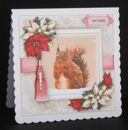 The Winter Squirell Card Kit  by Joan Prince
