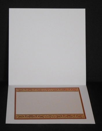 NATIVITY SILHOUETTE  RED 7.8 Quick Layer Card or Decoupage Mini Kit by Joan Prince