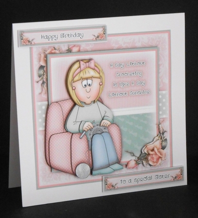 Crocheting Rita Mini Kit by Joan Prince