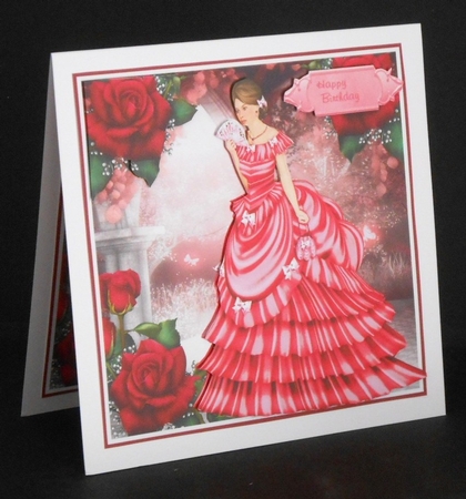 roses victorian lady mini kit by Joan Prince