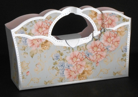 8x8 Vintage Floral Backgrounds by Joan Prince