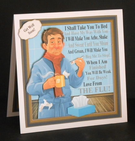 Male Flu Humor 8x8 Mini Kit by Joan Prince