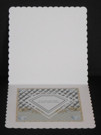 Insert for Diamond Wedding Anniversary card cup 918799_3656 by Joan Prince