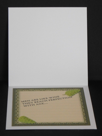 Male Card Age To Perfection Mini Kit by Joan Prince