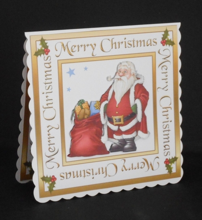 Santa & sack by Joan Prince