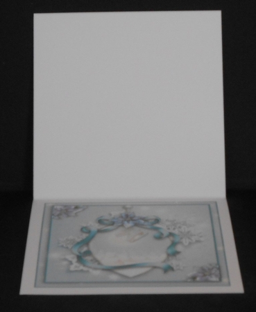 Ice Skate Bauble Card Kit by Joan Prince