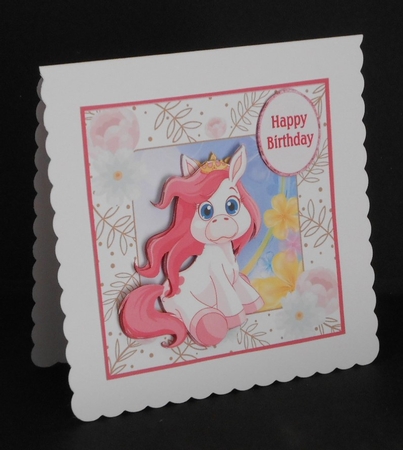 Pink Pony Birthday Ages by Joan Prince