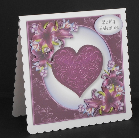 Embossed Heart Bumper Kit by Joan Prince