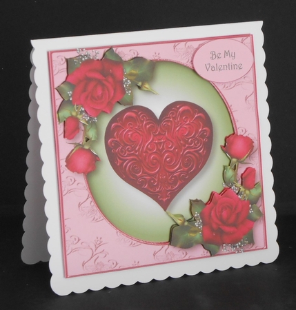 Embossed Heart Bumper Kit by Joan Prince