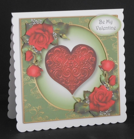 Embossed Heart Bumper Kit by Joan Prince