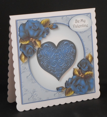 Embossed Heart Bumper Kit by Joan Prince