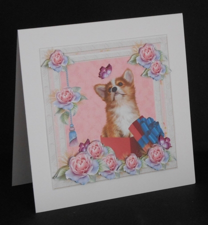 Happy Birthday Puppy Giftbox Mini Kit by Joan Prince